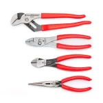 GearWrench 4-Piece Mixed Dipped Handle Plier Set thumbnail 1