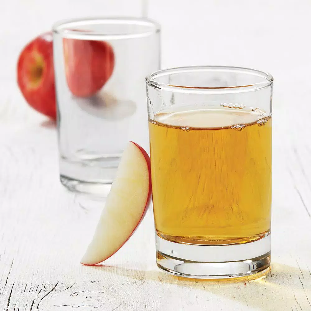 Libbey Modern Heavy Base 5.5 oz. Juice Glass Set, 8-Pack, Clear Glass