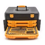 GearWrench 243-Piece 12-Point Mechanics Tool Set with 3-Drawer Storage Box thumbnail 8