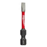 Milwaukee SHOCKWAVE Impact Duty 2 in. Slotted 3/16 in. Steel Power Bit thumbnail 1