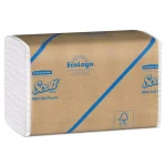 Scott Essential Multi-Fold White Paper Towels, 9.2 x 9.4 in, 4000 Sheets (16 Packs of 250) thumbnail 1