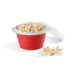 Cuisinart Pop and Serve 2.5 qt. Silicone Microwave Popcorn Maker - Red thumbnail 4