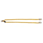 WERNER Upgear 6 ft. SoftCoil Twin Leg Lanyard with Energy Absorbing Inner Core and Snap Hooks thumbnail 2