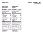 Augason Farms Freeze Dried Meat Variety 6-Pack Bundle - Beef and Chicken thumbnail 3