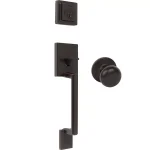 Delaney Avino Tuscany Bronze Single Dummy Door Handleset thumbnail 1
