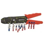 Gardner Bender Terminal and Crimping Tool Kit with 24-Piece Insulated Terminal Set thumbnail 1