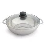 SPT 1650W Single Burner Induction Cooktop with 3.5L Stainless Steel Pot and Glass Lid, Black & Silver thumbnail 3