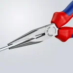 KNIPEX 6 in. Long Nose Pliers with Cutter and Comfort Grip Handles thumbnail 5