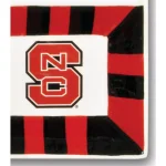Magnolia Lane NC State NCAA Officially Licensed 4-Section Ceramic Tailgating Serving Platter thumbnail 2