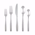 Cambridge Silversmiths Southview Sand 20-Piece 18/0 Stainless Steel Flatware Set, Service for 4 thumbnail 1