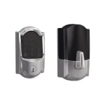 Schlage Encode Smart Wi-Fi Deadbolt with Alarm, Bright Chrome thumbnail 1