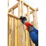 Milwaukee 15 Amp Super SAWZALL Reciprocating Saw with 1-1/4 in. Stroke, Hard Case & Carbide Blade thumbnail 3