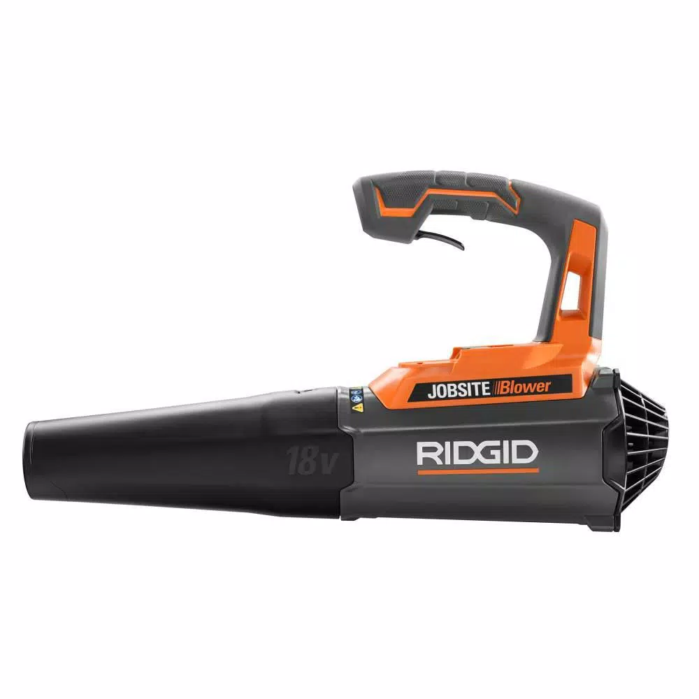 RIDGID 18V Cordless 105 MPH Handheld Jobsite Blower (Tool Only)