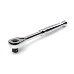 Tekton 3/8 in. Drive x 8 in. Quick-Release Ratchet, 90-Tooth Ultra-Compact Design thumbnail 1