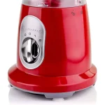 Ovente 400W Professional Blender, 50 oz 2-Speed Jar Blender with Pulse, Stainless Steel Blades, Red thumbnail 5