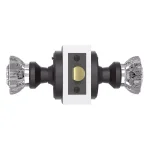 Nostalgic Warehouse Waldorf Crystal Privacy Door Knob, Oil-Rubbed Bronze, 2-3/8 in. Backset thumbnail 3