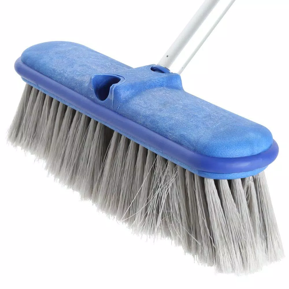 Ettore Extend-A-Flo Auto Wash Scrub Brush with Telescoping Handle