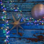 LUMABASE 100-Light Multi-Color Firecracker Fairy LED String Lights, Battery Operated (Set of 2) thumbnail 2