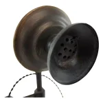 Aspire Home Accents Black Graham Metal Telephone Decorative Collectible - Distressed Black, Purple & Gold thumbnail 4