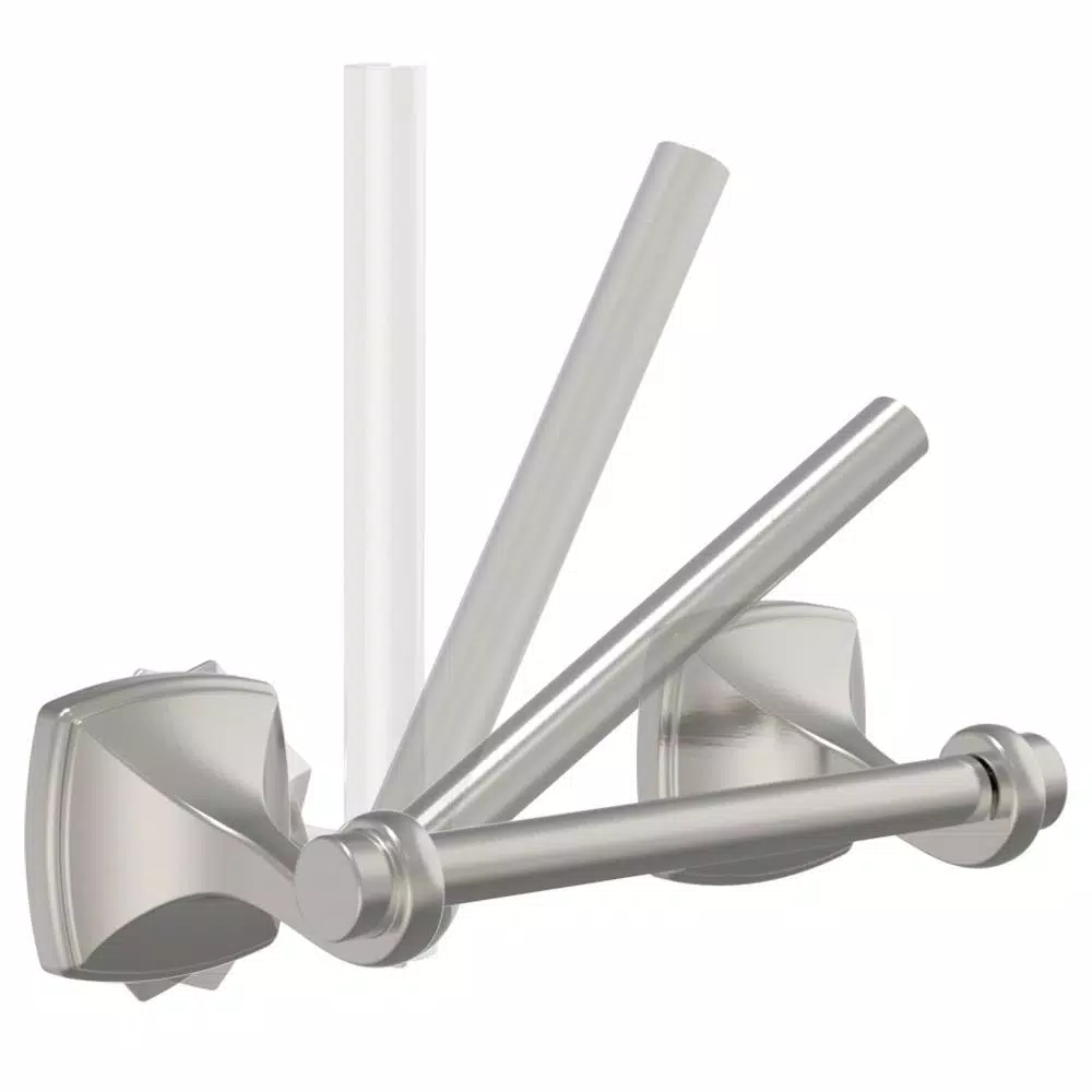 Delta Amaya Pivoting Toilet Paper Holder in Brushed Nickel
