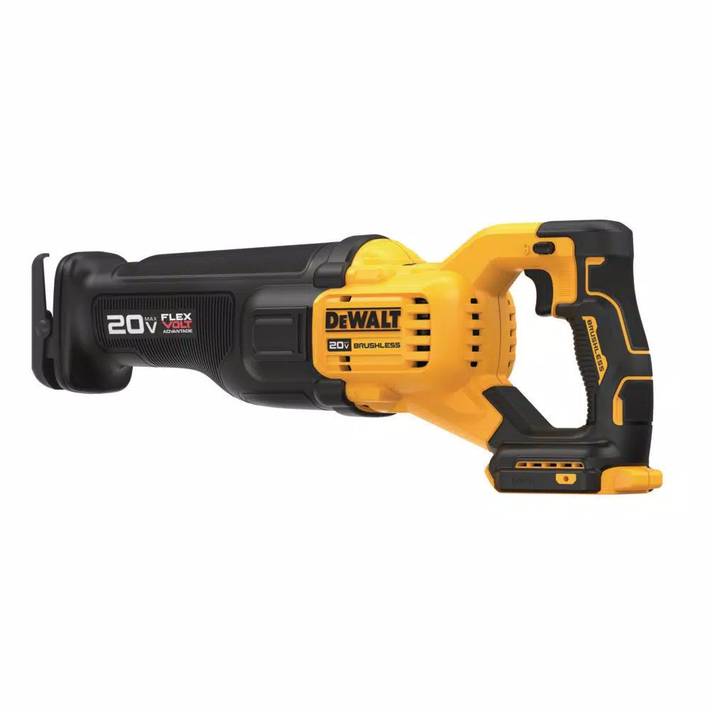 DEWALT 20V MAX Brushless Reciprocating Saw Kit with FLEXVOLT Advantage & 6.0Ah Battery