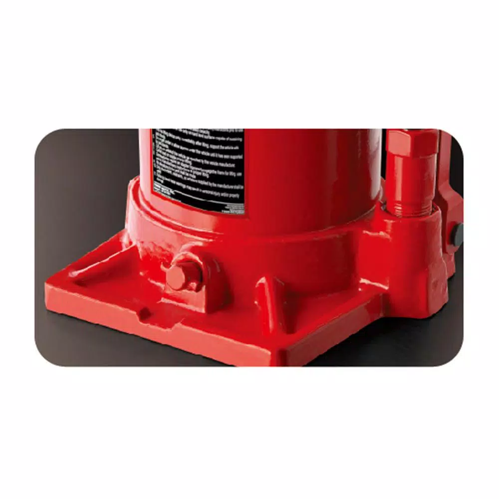 Big Red 20-Ton Low-Profile Hydraulic Bottle Jack, 40,000 lb. Capacity