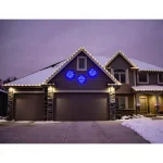 Fraser Hill Farm 30 in. Blue LED Snowflake Specialty Christmas Light thumbnail 3
