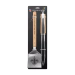sportsvault The Sports Vault New Orleans Saints 2-Piece BBQ Utensil Set thumbnail 3
