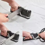 Sharpal 190N Knife and Scissors Sharpener - Classic Two-Stage Manual Sharpener thumbnail 3