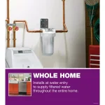 GE Whole House Water Pre-Filtration System with 3-Position Bypass Valve thumbnail 3