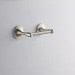 KOHLER Willamette Double Post Toilet Paper Holder, Vibrant Brushed Nickel thumbnail 3