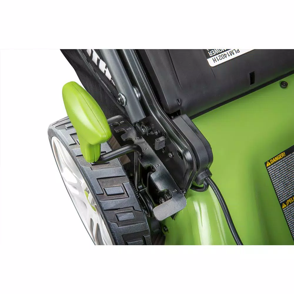 PowerSmith PLM14021H 21 in. 40V Cordless Lithium-Ion Lawn Mower with 2 Batteries and Charger