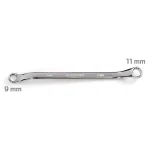 TEKTON 9 mm x 11 mm 45° Offset Double Box End Wrench, Chrome Vanadium Steel thumbnail 2