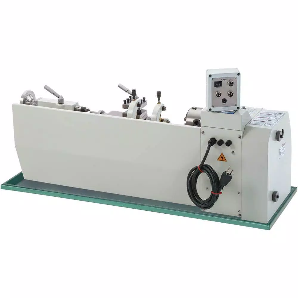 Grizzly Industrial 8 in. x 16 in. Variable-Speed Lathe with 3-Axis DRO