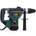 Stark 8.3 Amp 1/2 in. SDS-Plus Corded Rotary Hammer Drill Kit with Chisel Bit Set thumbnail 3