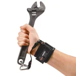 Ergodyne Squids 3114 Black Pull-On Wrist Tool Lanyard with Carabiner thumbnail 3