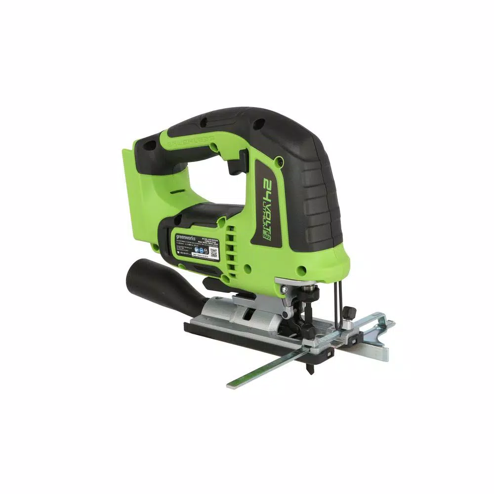 Greenworks 24V Cordless Brushless Jig Saw, Tool Only JS24L00