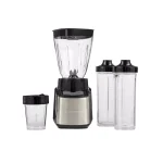 Hamilton Beach Stay or Go 2-Speed Personal Blender, 32 oz. Jar and Travel Cups, Black thumbnail 2