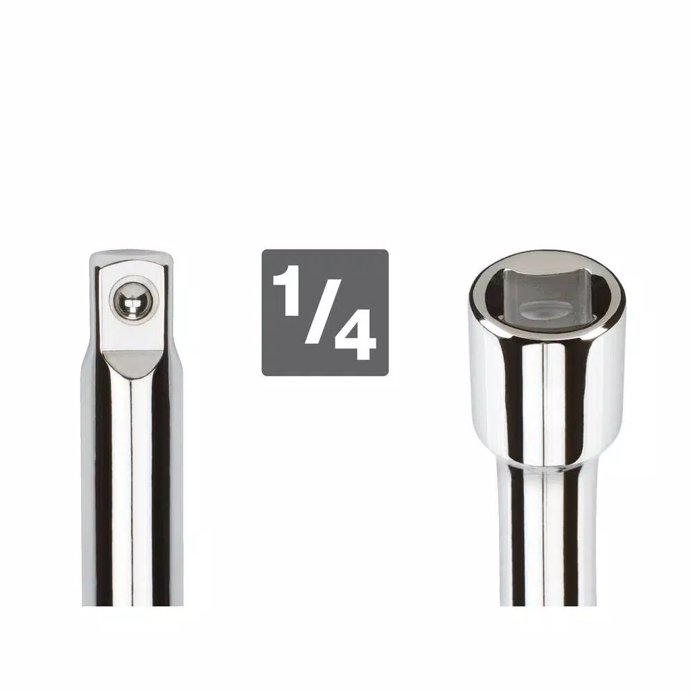 TEKTON 1/4 in. Drive Long Extension Bar Set, 3-Piece (12, 15, 18 in.)