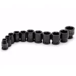 Husky 11-Piece 1/2 in. Drive SAE Standard Impact Socket Set thumbnail 4