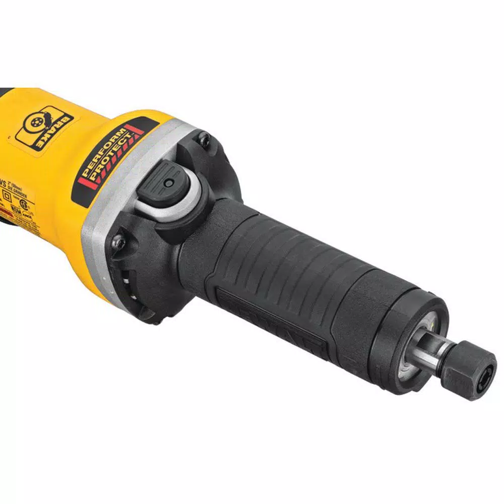 DEWALT 13-Amp Brushless 2 in. Variable Speed Die Grinder with Lock-On Paddle Switch