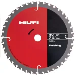Hilti 7-1/4 in. 40-Teeth SPX Fine Finishing Circular Saw Blades, Carbide Tipped (15-Pack) thumbnail 1