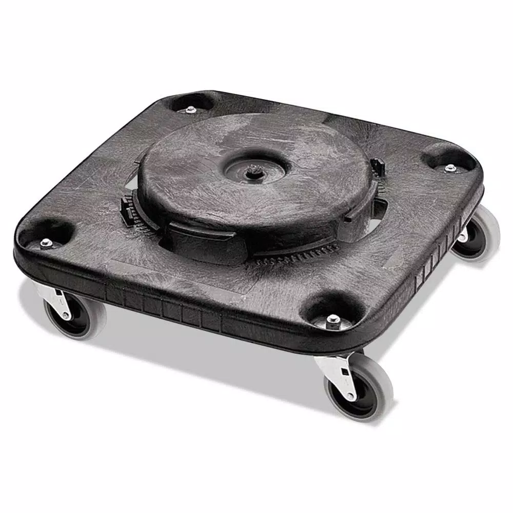Rubbermaid Commercial Products Rubbermaid Commercial Brute Square Trash Can Dolly for 28 and 40 Gal. Containers