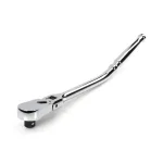 TEKTON 1/2 in. Drive 14 in. Flex Head Bent Handle Ratchet, 90-Tooth thumbnail 1