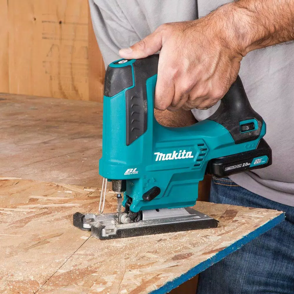 Makita 12V Max CXT Brushless Cordless Top Handle Jig Saw Kit (2.0Ah)