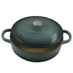 Crock-Pot Artisan 5 Qt. Enameled Cast Iron Round Braiser Pan with Self-Basting Lid thumbnail 3
