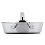 1829 Carl Schmidt Sohn STERN 2.1 qt. Hammered Stainless Steel Saute Pan with Lid thumbnail 3