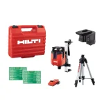 Hilti PM 40-MG Multi-Line Green Laser Level Kit, 130 ft. Range, 8-Piece Set thumbnail 1