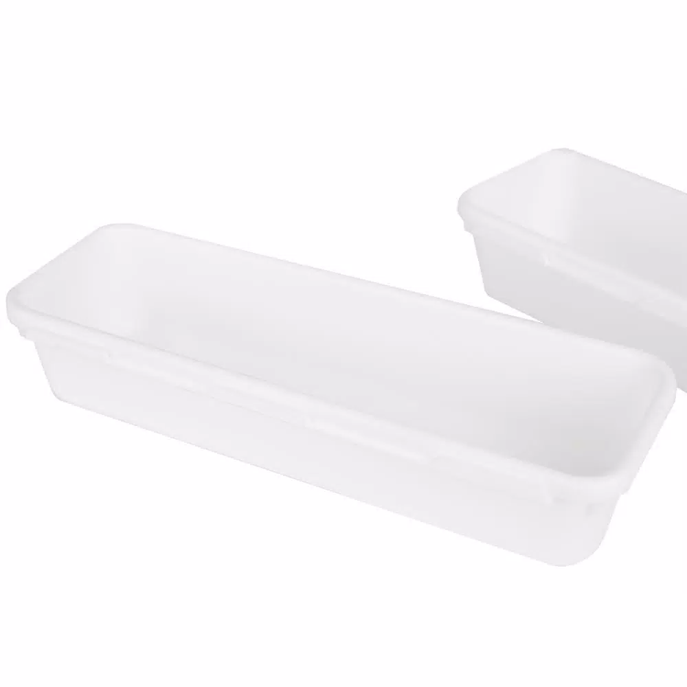 Unbranded 9-Piece Interlocking Plastic Drawer Organizer Set, Customizable Modular Storage Dividers