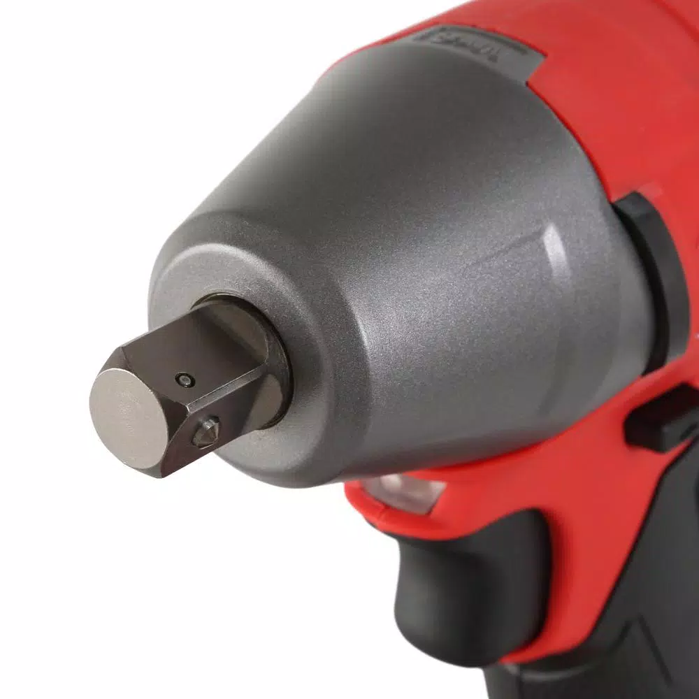 Milwaukee M18 FUEL 1/2 in. Compact Impact Wrench Kit with Two 5 Ah Batteries and Charger